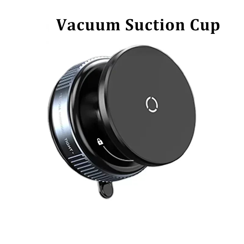 Magnetic Car Phone Holder with LED - 360° Rotatable