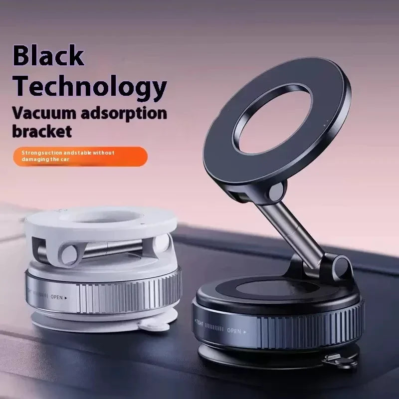 Magnetic Car Phone Holder with LED - 360° Rotatable